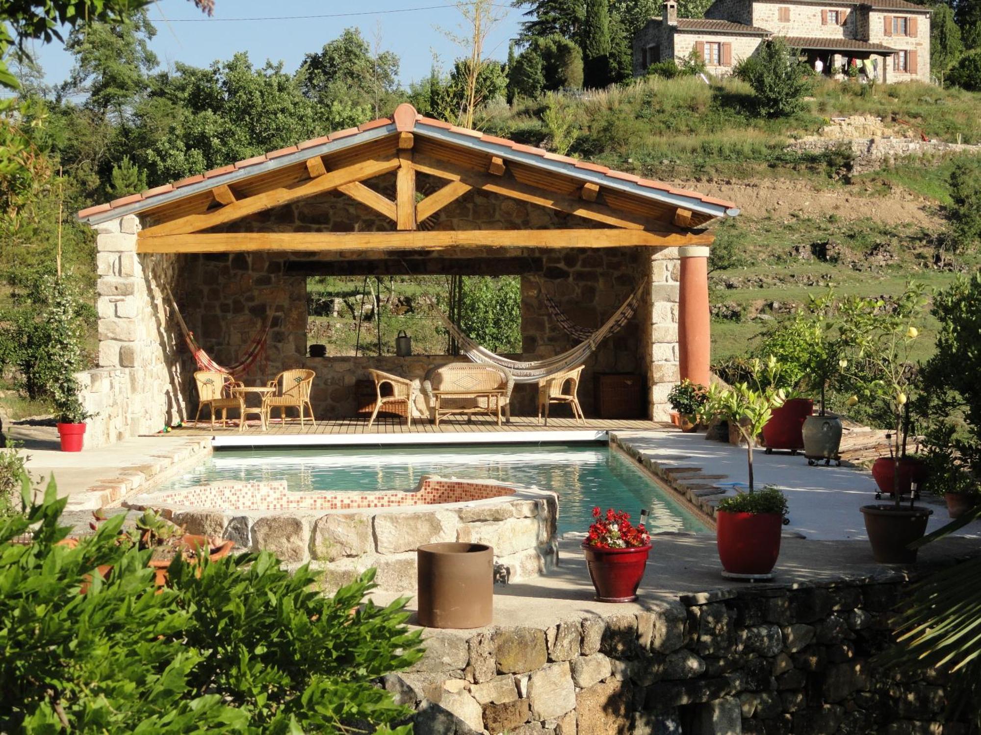 Chambre d'hôtes Au creux du Chambon Joyeuse Extérieur photo