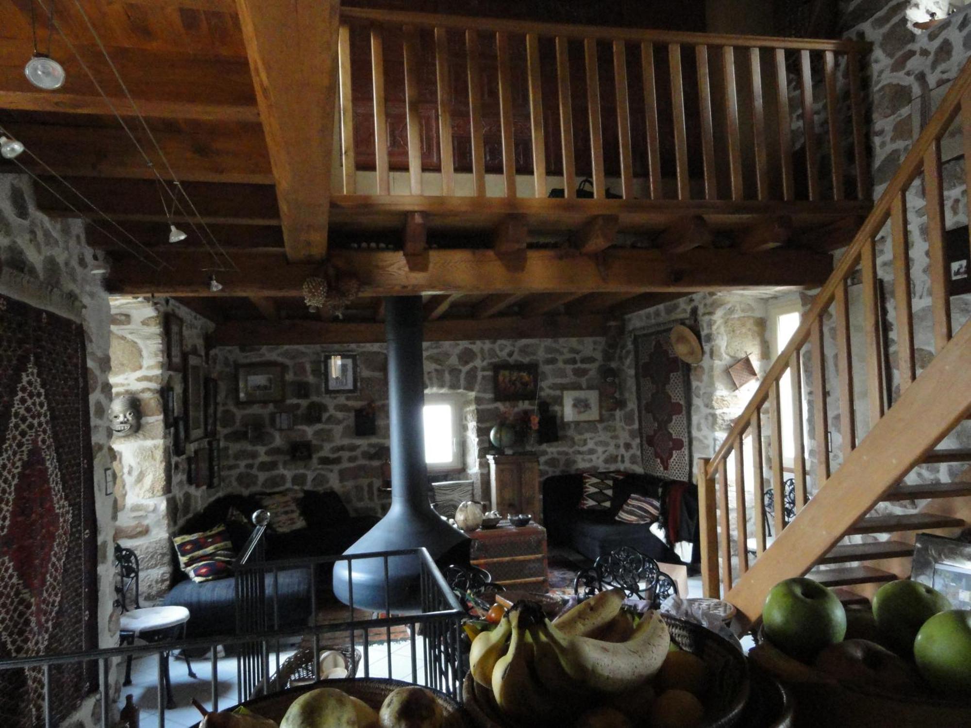 Chambre d'hôtes Au creux du Chambon Joyeuse Chambre photo