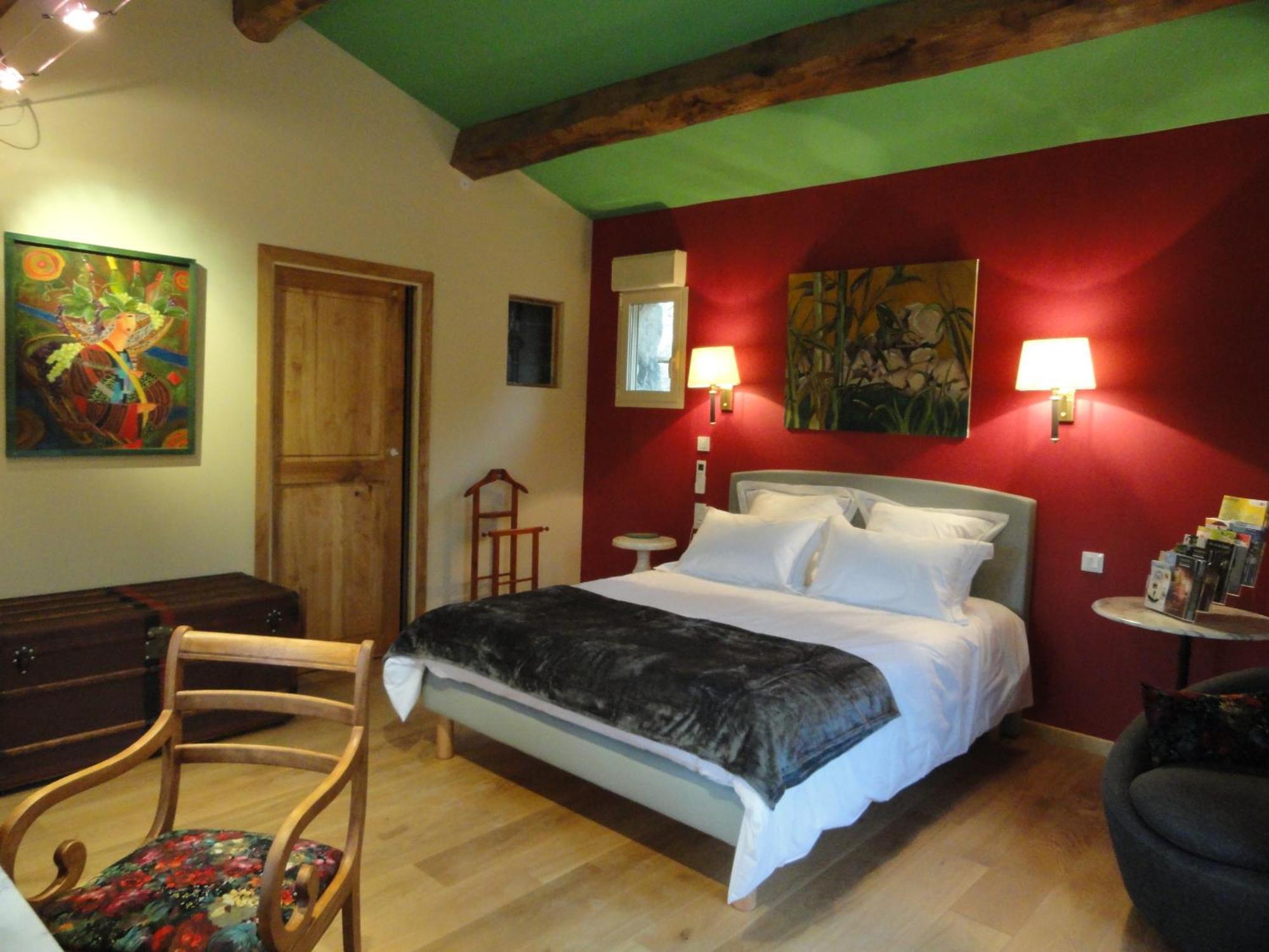 Chambre d'hôtes Au creux du Chambon Joyeuse Chambre photo